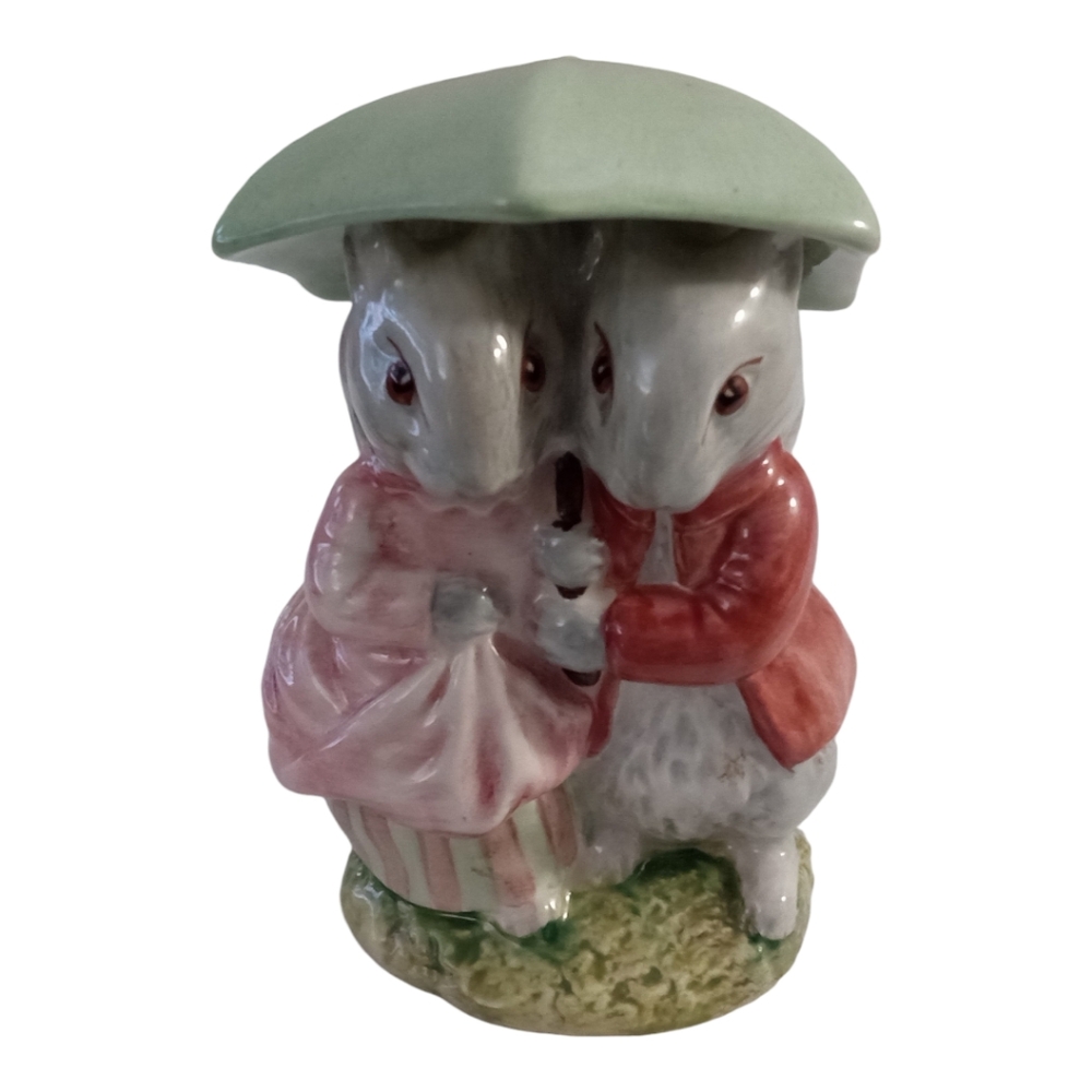 Beatrix Potter Goody & Timmy Tiptoes Figurine England 1986 Frederick Warne - Picture 6 of 8